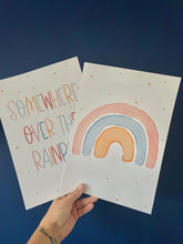 Load image into Gallery viewer, Set of 3 Personalised Rainbow A4 Prints
