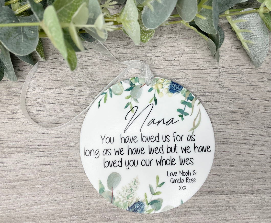 Personalised Mother’s Day Decoration