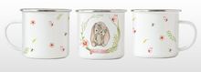 Load image into Gallery viewer, Spring Bunny Enamel Mug
