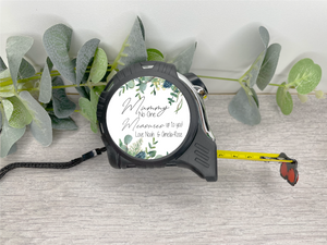 Personalised Tape Measure- Magnetic