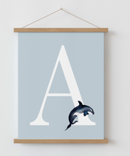 Load image into Gallery viewer, Animal Initial A4 Print
