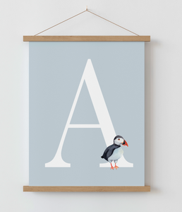 Animal Initial A4 Print