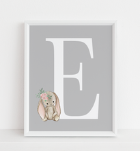 Load image into Gallery viewer, Animal Initial A4 Print
