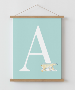 Animal Initial A4 Print