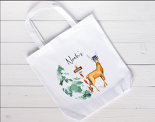 Load image into Gallery viewer, A Winters Journey Stag Tote Bag
