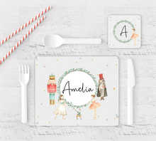 Load image into Gallery viewer, The Nutcracker Placemat/Coaster Set
