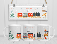 Load image into Gallery viewer, A Winter Journey Ceramic Mug and Decoration Set

