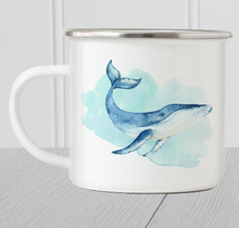 Load image into Gallery viewer, Humpback Whale Enamel Mug
