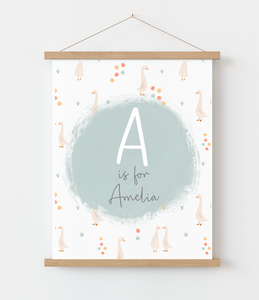 A is for.. Nature Collection A4 Print