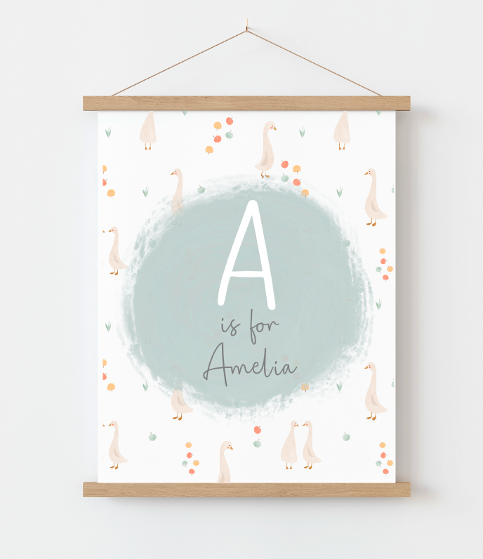 A is for.. Nature Collection A4 Print