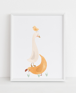 Copy of Set of 4 Nature Collection A4 Prints Set 2