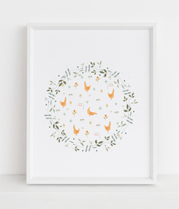 Copy of Set of 4 Nature Collection A4 Prints Set 2