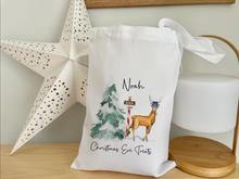 Load image into Gallery viewer, A Winters Journey Stag Tote Bag
