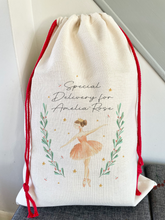 Load image into Gallery viewer, Personalised Nutcracker Christmas Sack
