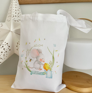 Spring Mouse Tote Bag