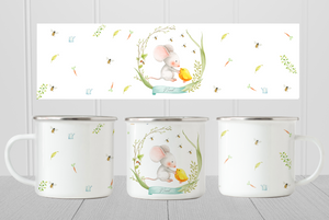 Spring Mouse Enamel Mug