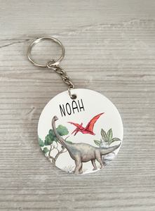 Dinosaur Island Keyring