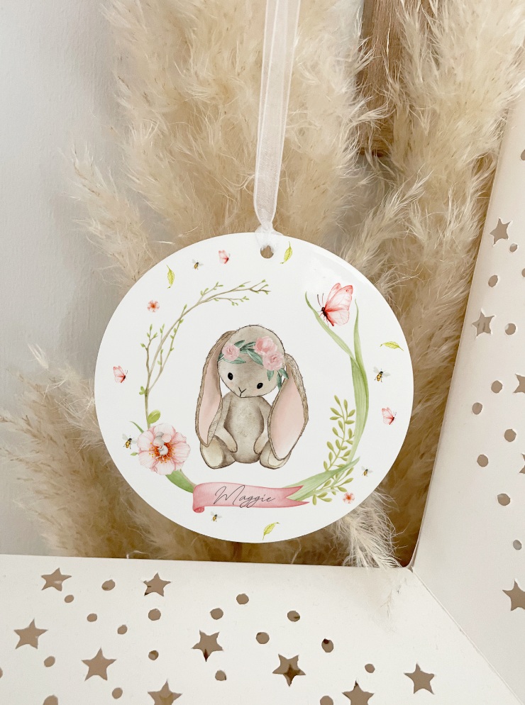 Personalised Bunny Easter Decorations