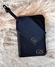Load image into Gallery viewer, Personalised Passport Cover and Luggage Tag Set
