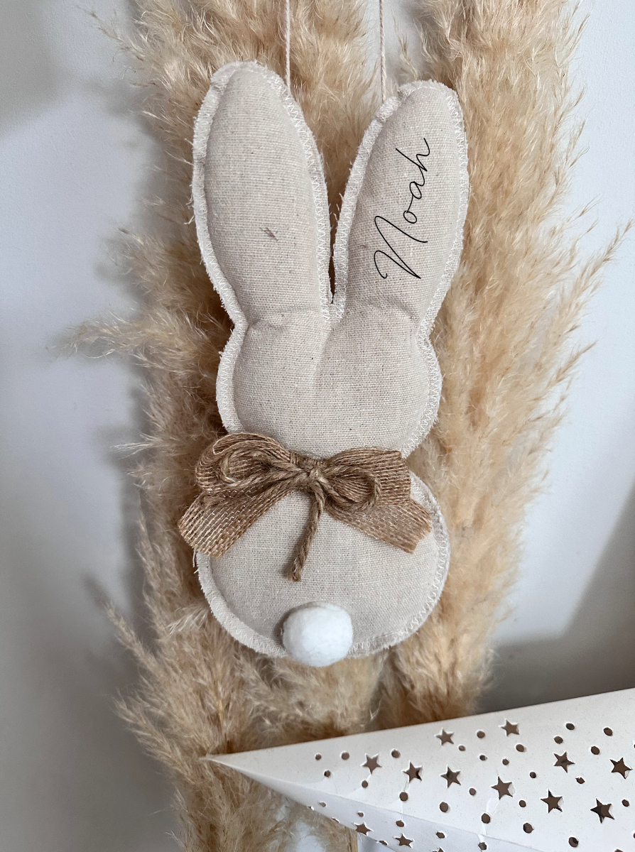 Personalised Hanging Bunny- Fiver Friday Special