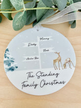 Load image into Gallery viewer, Personalised Family Sign Post Decoration
